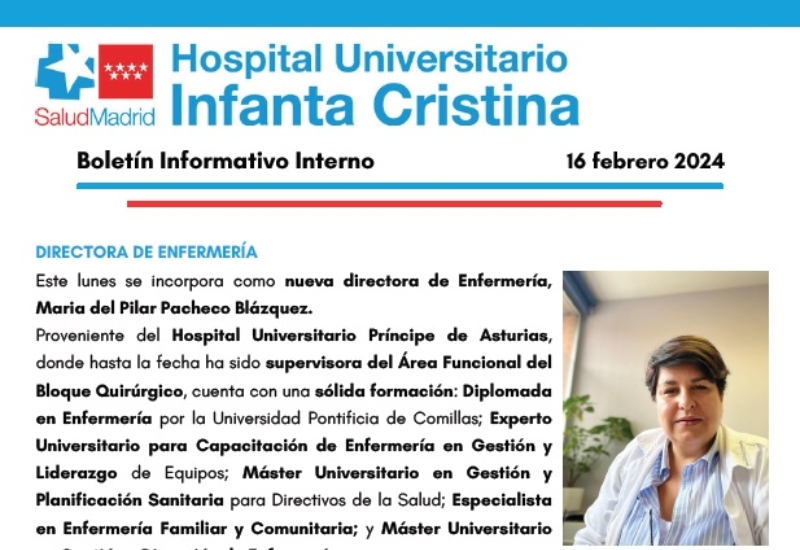 Boletín Informativo Interno | 16 febrero 2023