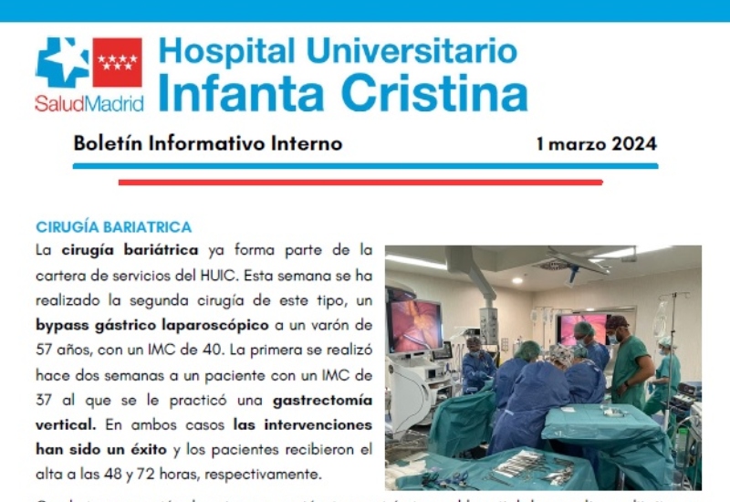 Boletín Informativo Interno | 1 marzo 2024