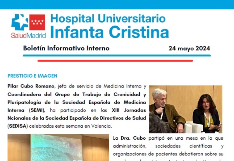 Boletín Informativo Interno | 24 mayo 2024