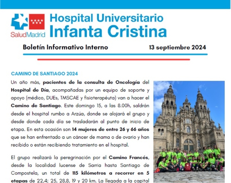 Boletín Informativo Interno | 13 septiembre 2024