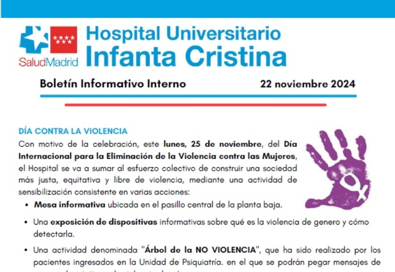 Boletín Informativo Interno | 22 noviembre 2024