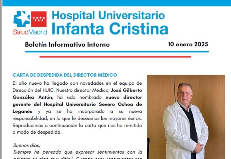 Boletín Informativo Interno | 10 enero 2025