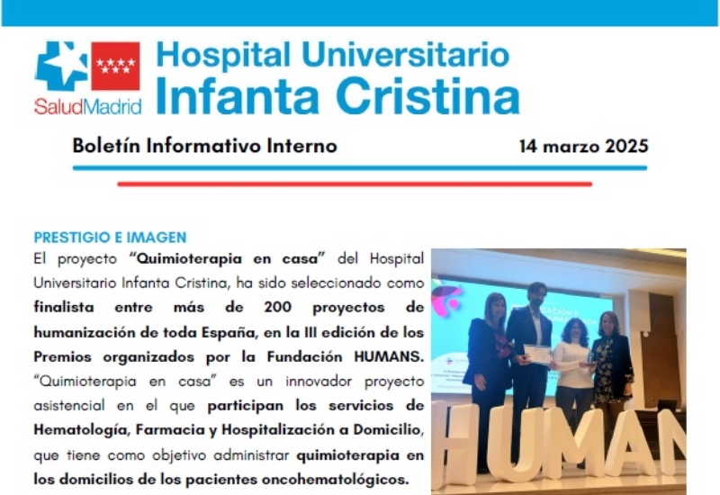 Boletín Informativo Interno | 14 marzo 2025