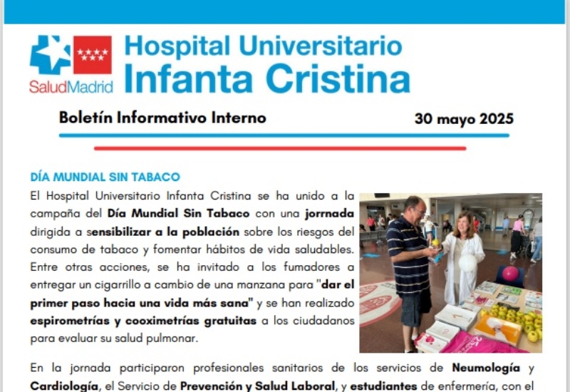 Boletín Informativo Interno | 30 mayo 2025