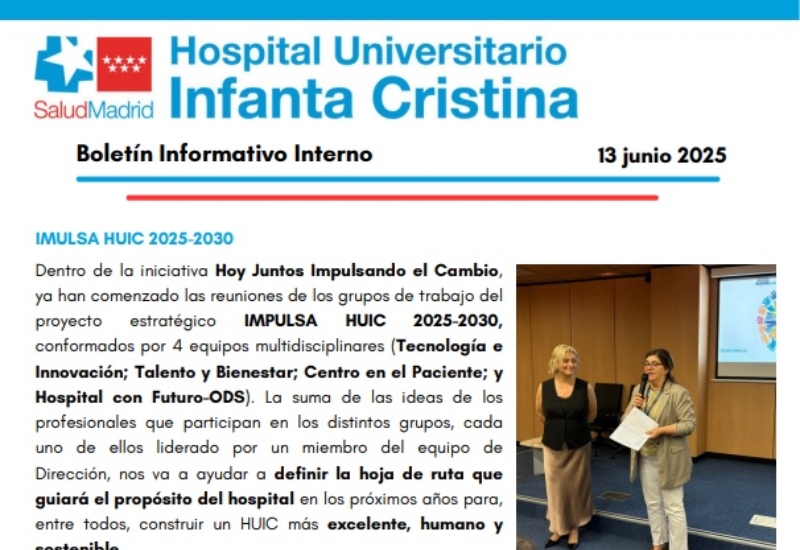 Boletín Informativo Interno | 13 junio 2025