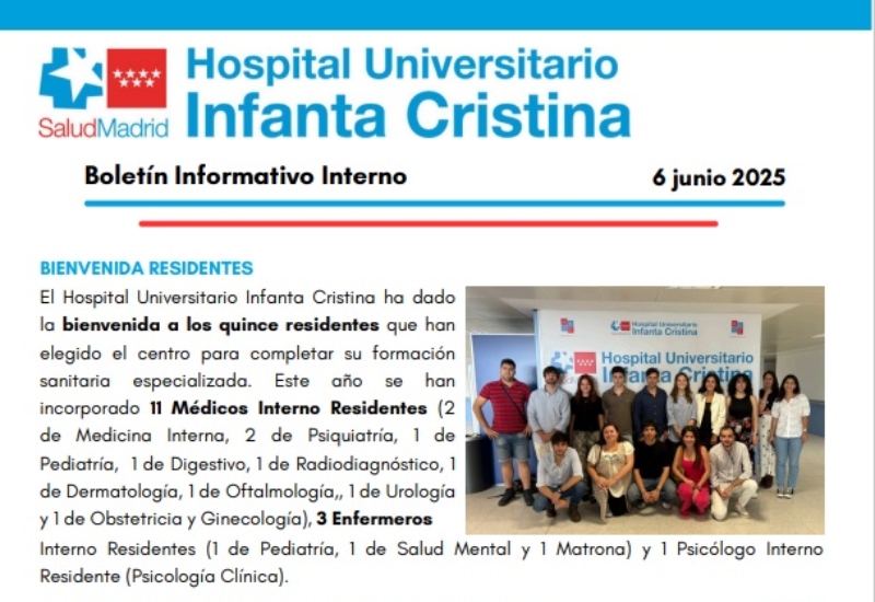 Boletín Informativo Interno | 6 junio 2025
