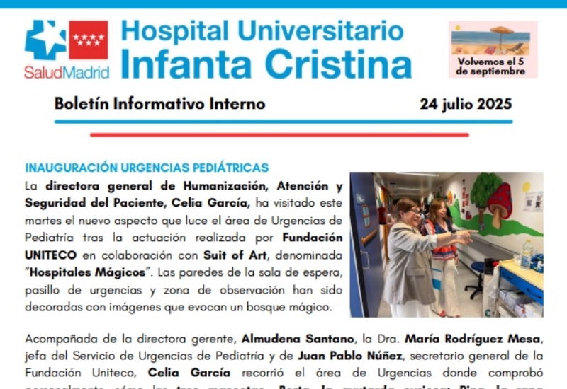 Boletín Informativo Interno | 24 julio 2025