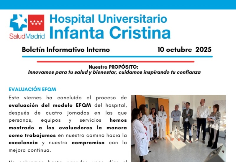 Boletín Informativo Interno | 10 octubre 2025