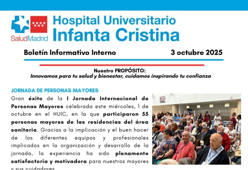 Boletín Informativo Interno | 3 octubre 2025