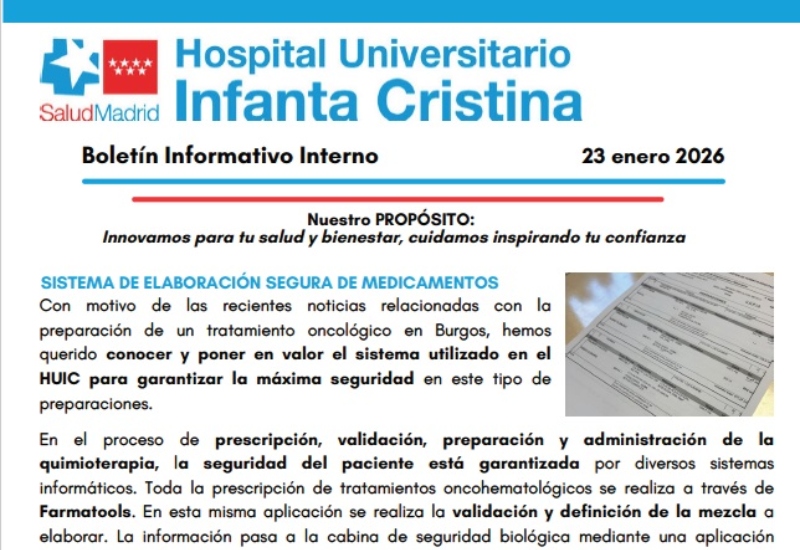 Boletín Informativo Interno | 23 enero 2026