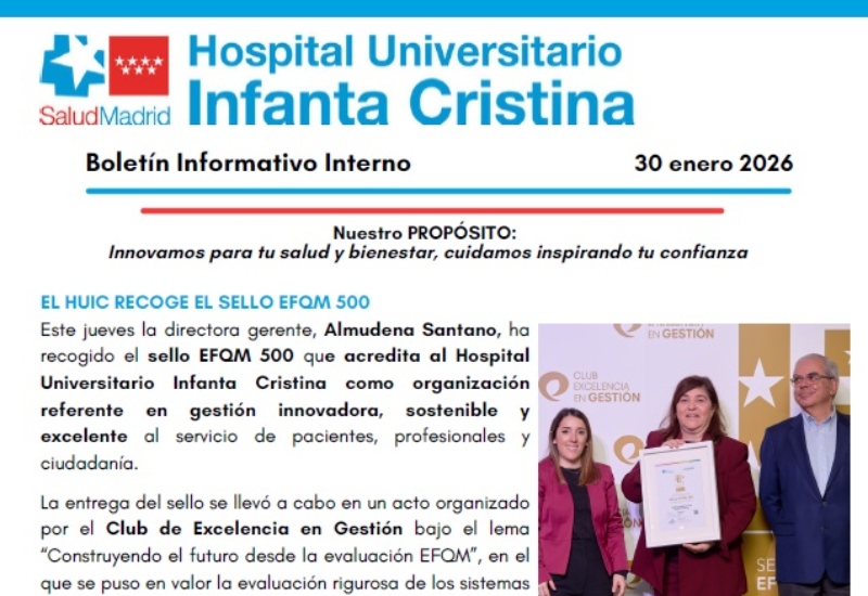 Boletín Informativo Interno | 30 enero 2026