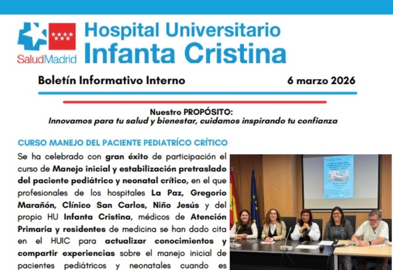 Boletín Informativo Interno | 6 marzo 2026