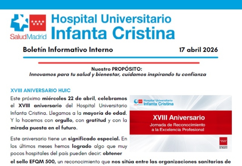 Boletín Informativo Interno | 17 abril 2026