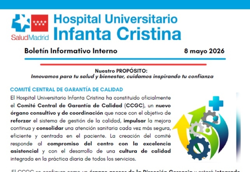 Boletín Informativo Interno | 8 mayo 2026