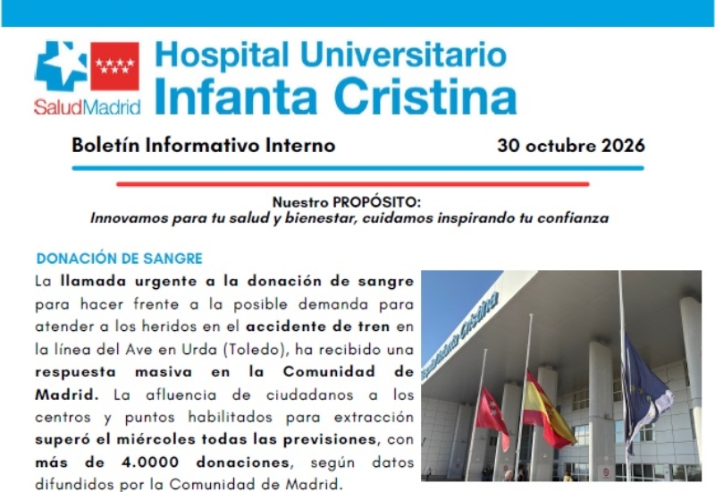 Boletín Informativo Interno | 30 octubre 2026